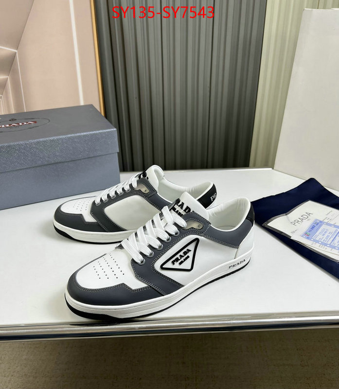 Men shoes-Prada 1:1 replica ID: SY7543 $: 135USD