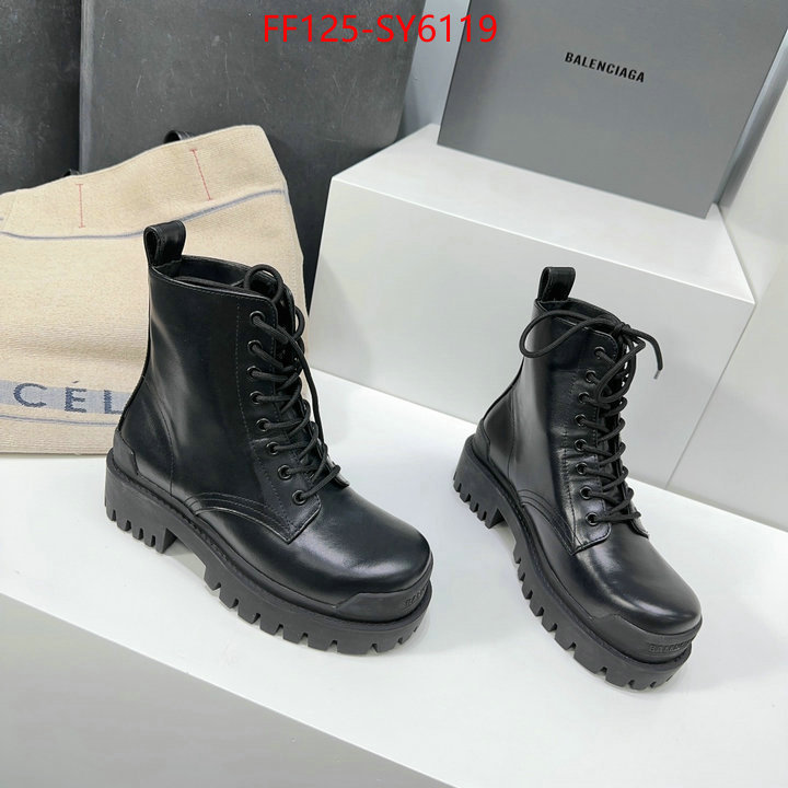 Women Shoes-Balenciaga what best replica sellers ID: SY6119 $: 125USD