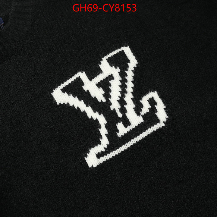 Clothing-LV buy cheap replica ID: CY8153 $: 69USD