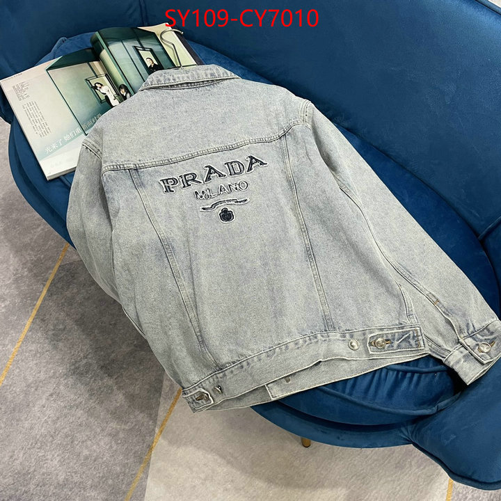 Clothing-Prada is it illegal to buy dupe ID: CY7010 $: 109USD