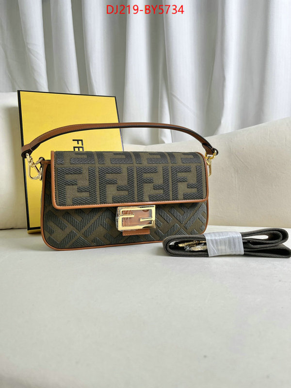 Fendi Bags(TOP)-Baguette high quality 1:1 replica ID: BY5734 $: 219USD