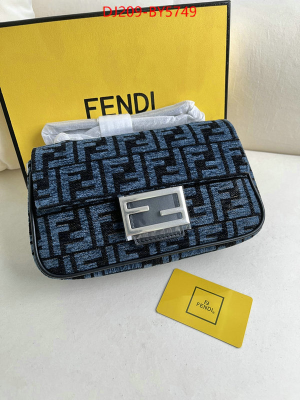 Fendi Bags(TOP)-Baguette best aaaaa ID: BY5749 $: 209USD