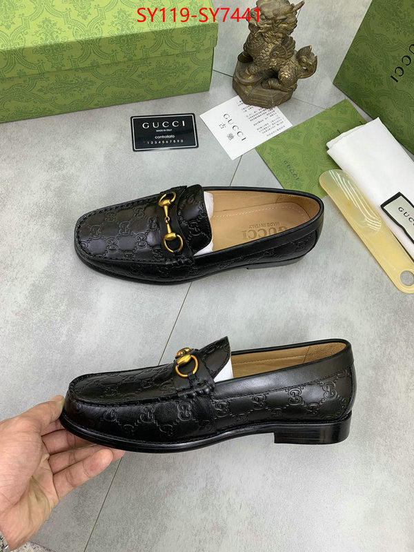 Men Shoes-Gucci can you buy knockoff ID: SY7441 $: 119USD