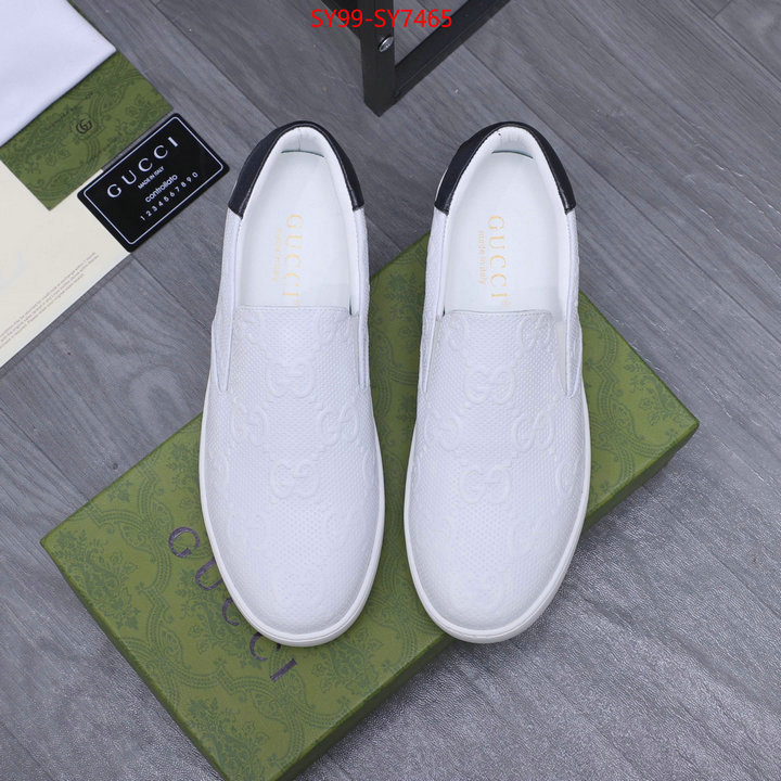 Men Shoes-Gucci brand designer replica ID: SY7465 $: 99USD