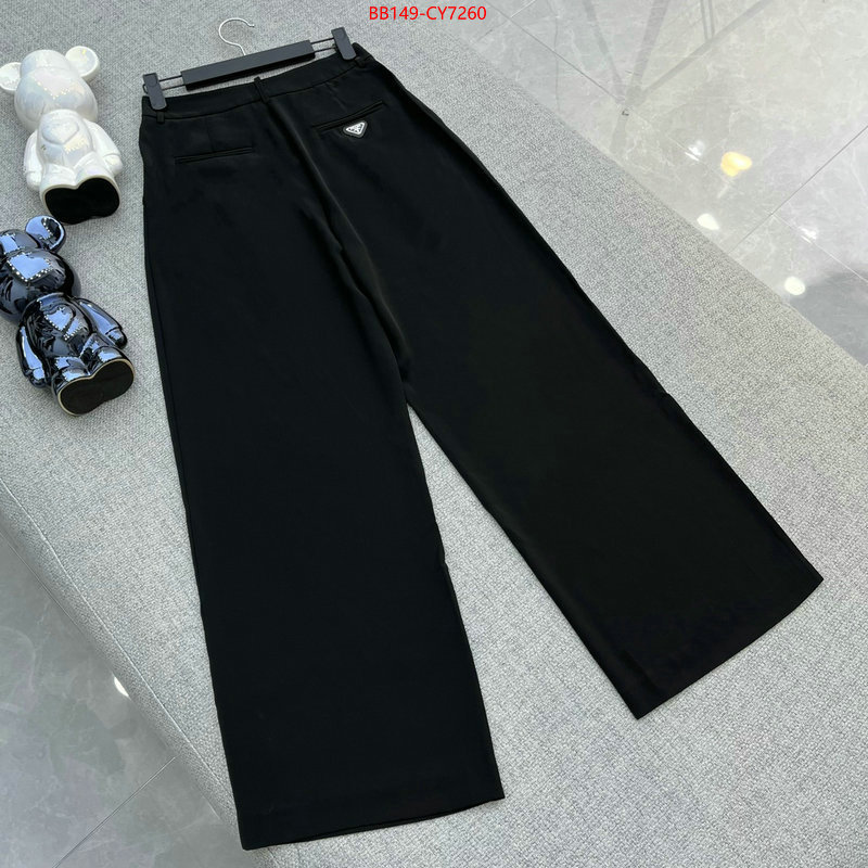 Clothing-Prada replica 1:1 ID: CY7260 $: 149USD