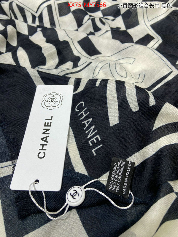 Scarf-Chanel luxury fashion replica designers ID: MY7586 $: 75USD