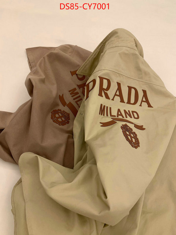 Clothing-Prada replica ID: CY7001 $: 85USD