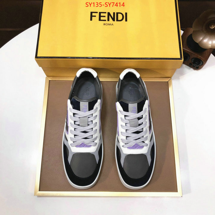 Men Shoes-Fendi fake aaaaa ID: SY7414 $: 135USD