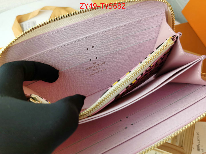 LV Bags(4A)-Wallet where should i buy replica ID: TY5682 $: 49USD