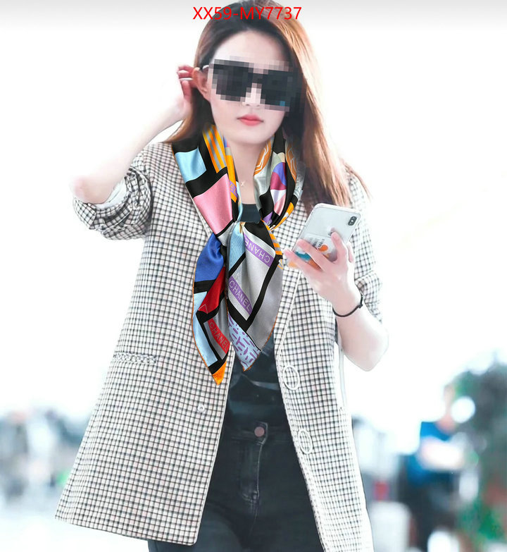 Scarf-Chanel perfect quality ID: MY7737 $: 59USD