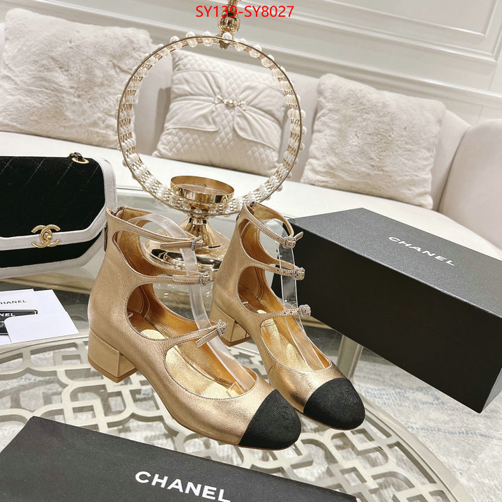 Women Shoes-Chanel wholesale 2023 replica ID: SY8027 $: 139USD