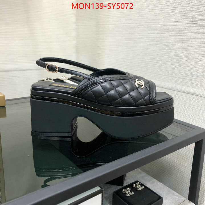 Women Shoes-Chanel best replica quality ID: SY5072 $: 139USD