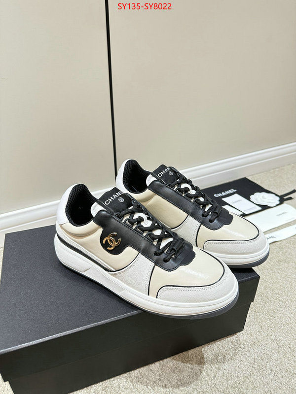 Women Shoes-Chanel customize best quality replica ID: SY8022 $: 135USD