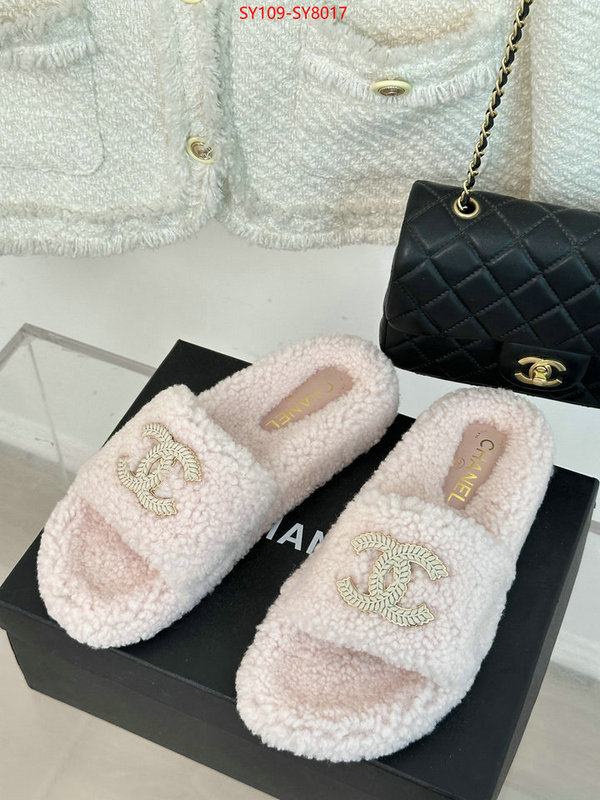 Women Shoes-Chanel online sale ID: SY8017 $: 109USD