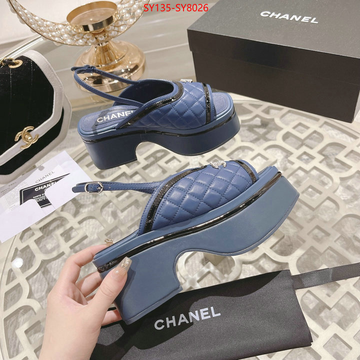 Women Shoes-Chanel perfect replica ID: SY8026 $: 135USD