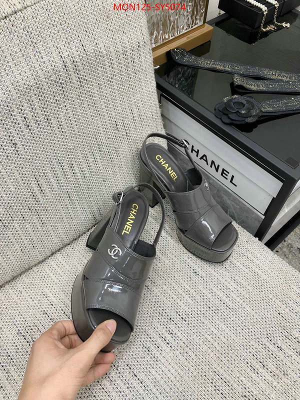 Women Shoes-Chanel sell online ID: SY5074 $: 125USD