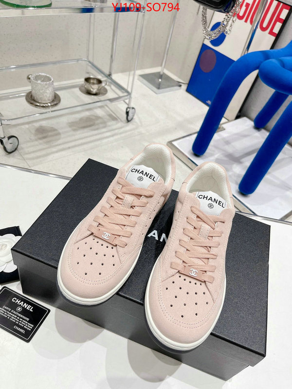 Women Shoes-Chanel outlet sale store ID: SO794 $: 109USD