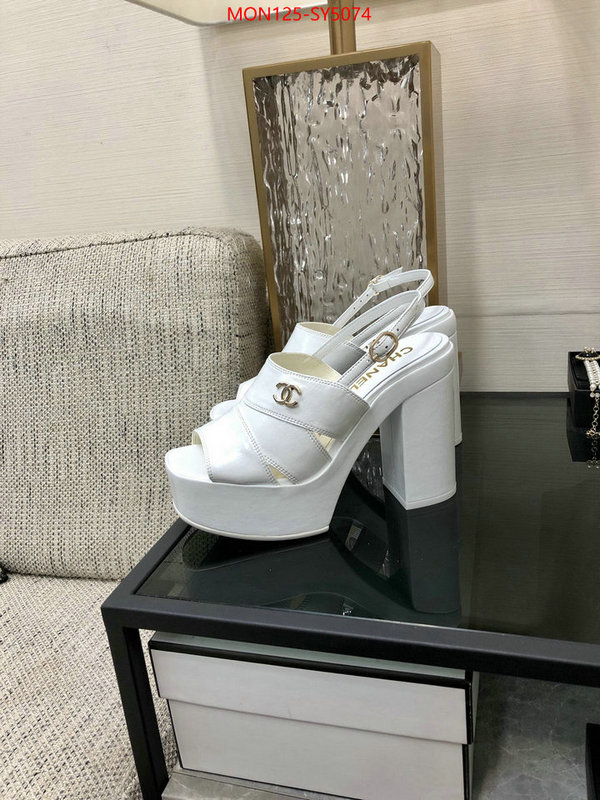 Women Shoes-Chanel sell online ID: SY5074 $: 125USD