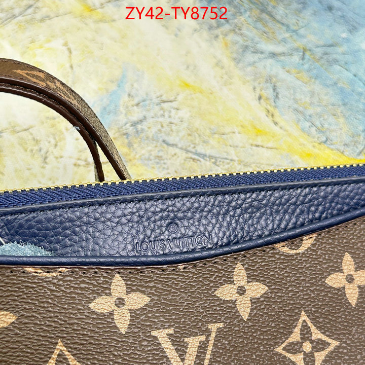 LV Bags(4A)-Wallet wholesale designer shop ID: TY8752 $: 42USD