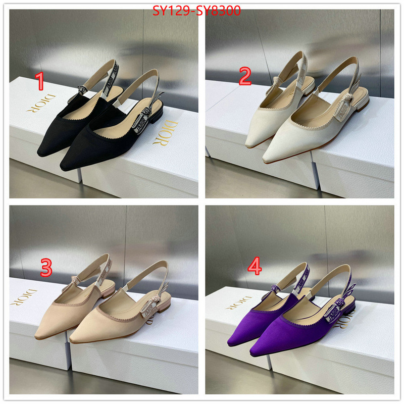 Women Shoes-Dior luxury 7 star replica ID: SY8300 $: 129USD