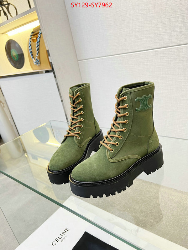 Women Shoes-Boots top grade ID: SY7962 $: 129USD