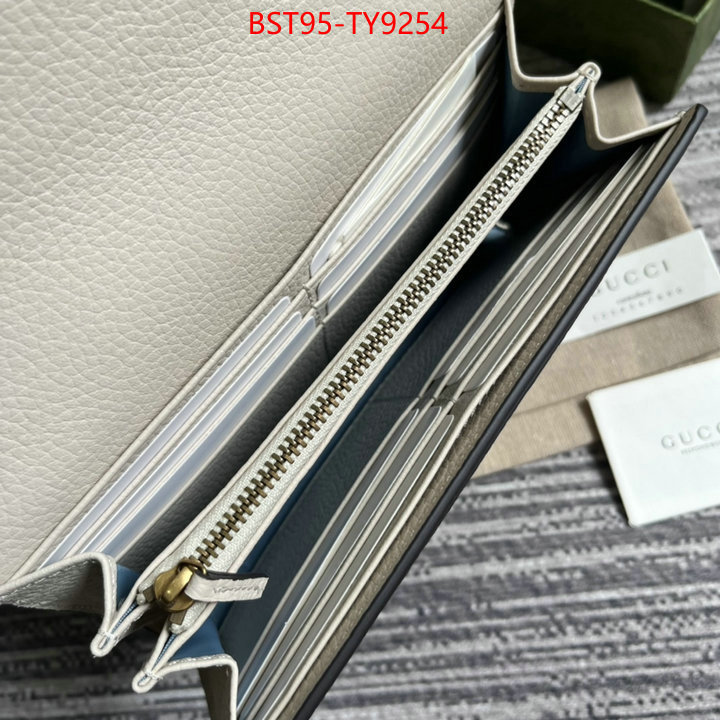 Gucci Bags(TOP)-Wallet- shop the best high quality ID: TY9254 $: 95USD