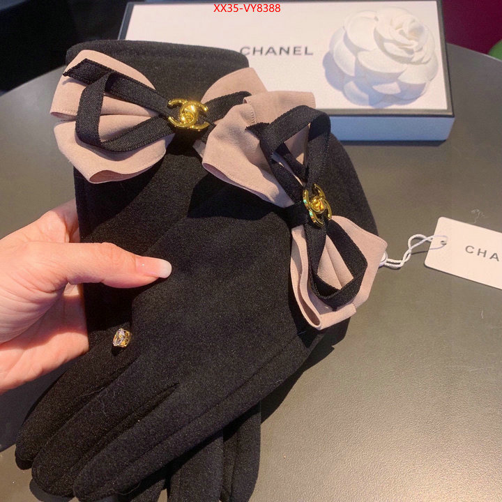Gloves-Chanel wholesale imitation designer replicas ID: VY8388 $: 35USD