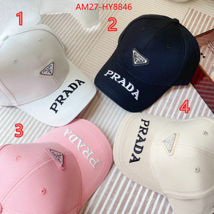 Cap (Hat)-Prada buy the best replica ID: HY8846 $: 27USD