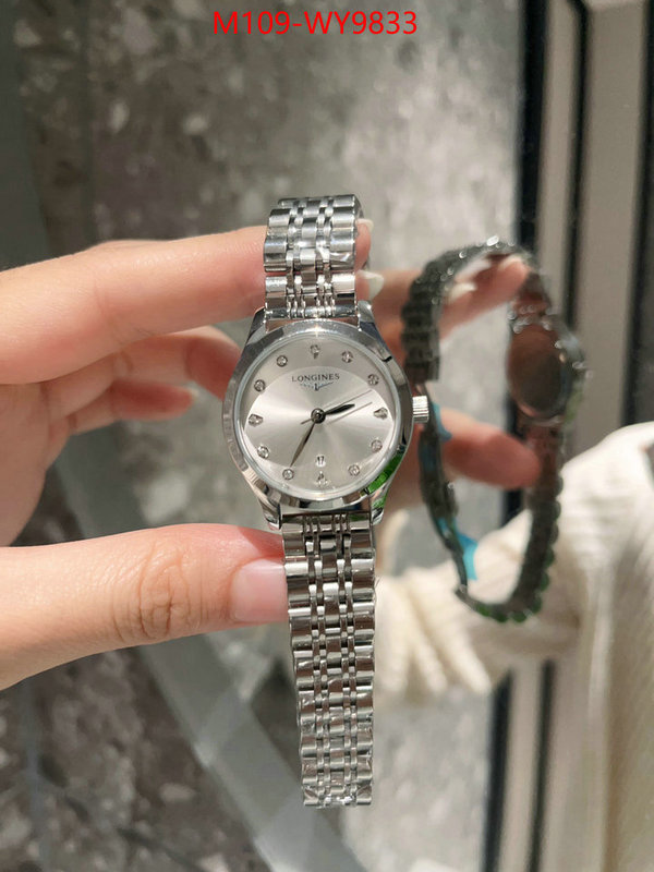 Watch(4A)-Longines fake designer ID: WY9833 $: 109USD