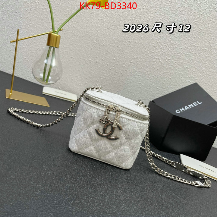 Chanel Bags(4A)-Vanity luxury cheap ID: BD3340 $: 79USD