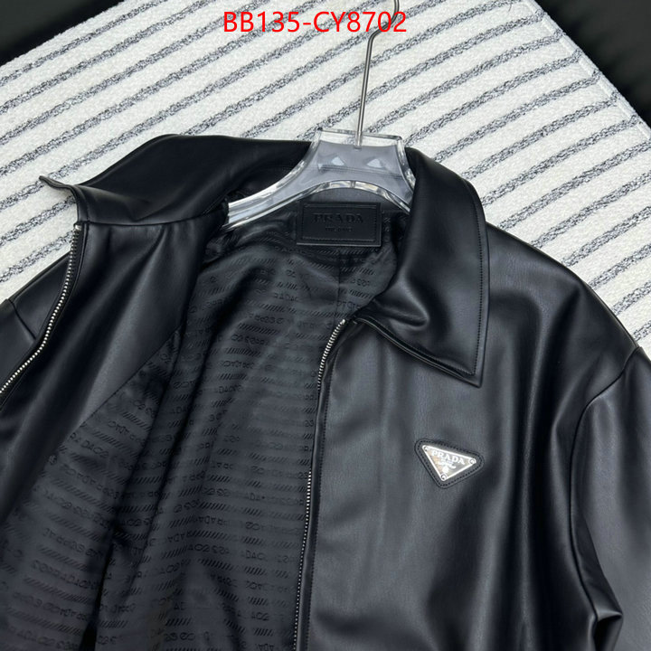 Clothing-Prada 7 star replica ID: CY8702 $: 135USD