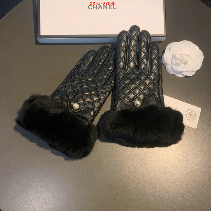 Gloves-Chanel fake ID: VY8361 $: 52USD