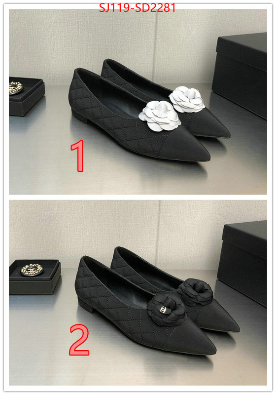 Women Shoes-Chanel high quality 1:1 replica ID: SD2281 $: 119USD