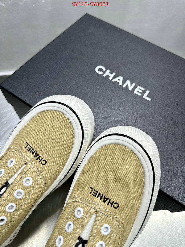 Women Shoes-Chanel luxury ID: SY8023 $: 115USD