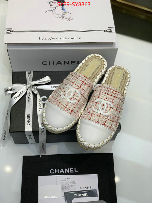 Women Shoes-Chanel high quality ID: SY8863 $: 89USD