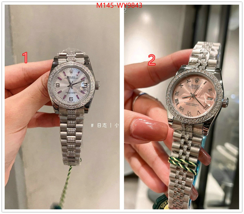 Watch(4A)-Rolex fake cheap best online ID: WY9843 $: 145USD