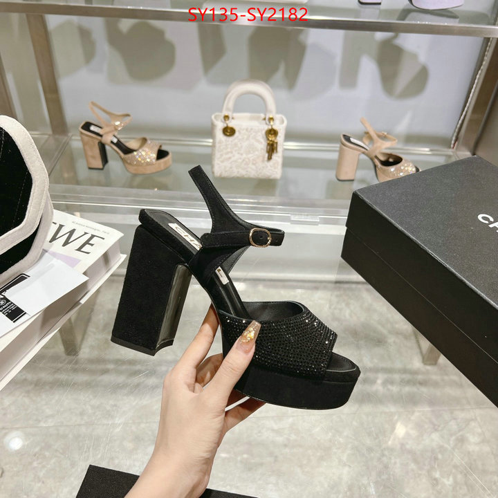 Women Shoes-Chanel at cheap price ID: SY2182 $: 135USD