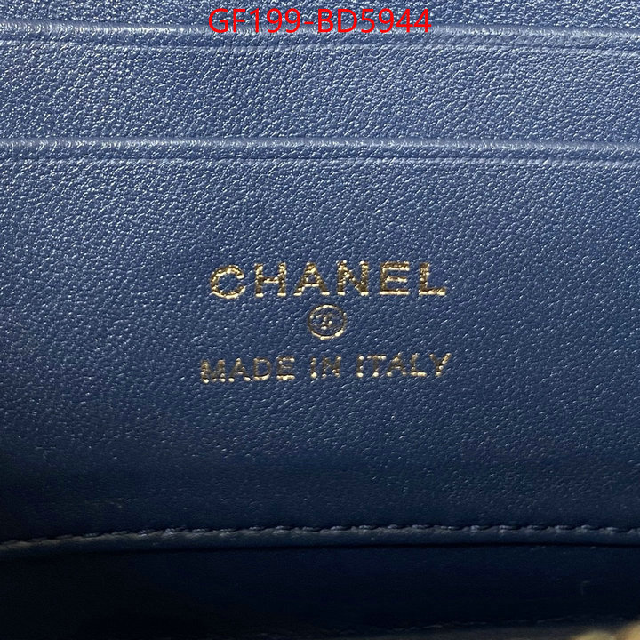 Chanel Bags(TOP)-Vanity knockoff highest quality ID: BD5944 $: 199USD