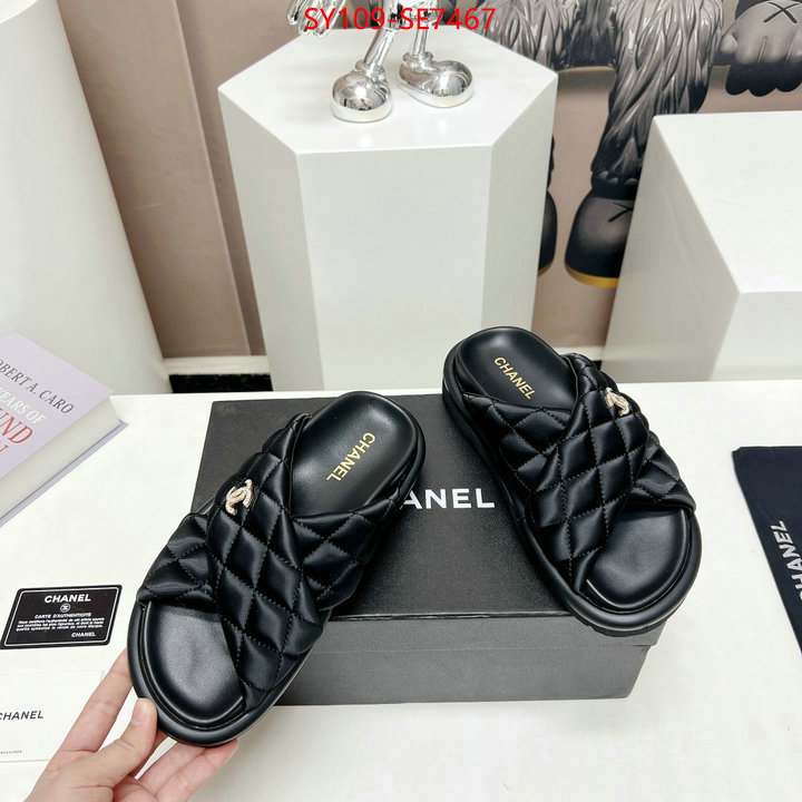 Women Shoes-Chanel top 1:1 replica ID: SE7467 $: 109USD