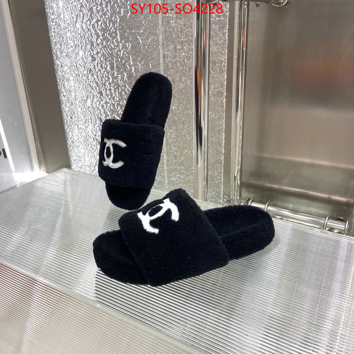 Women Shoes-Chanel highest quality replica ID: SO4228 $: 105USD