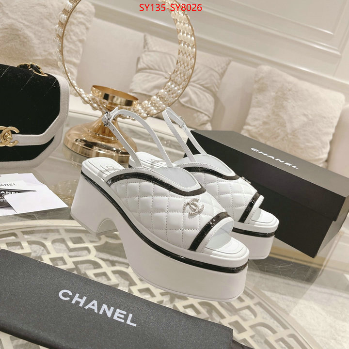 Women Shoes-Chanel top quality website ID: SY8026 $: 135USD