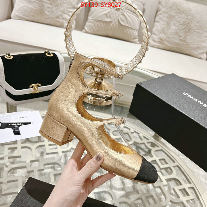 Women Shoes-Chanel wholesale 2023 replica ID: SY8027 $: 139USD