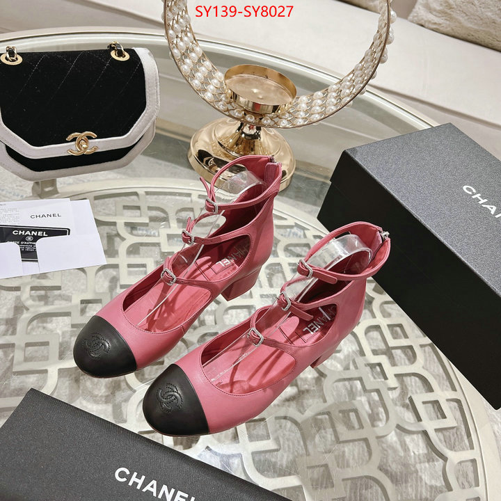 Women Shoes-Chanel wholesale 2023 replica ID: SY8027 $: 139USD