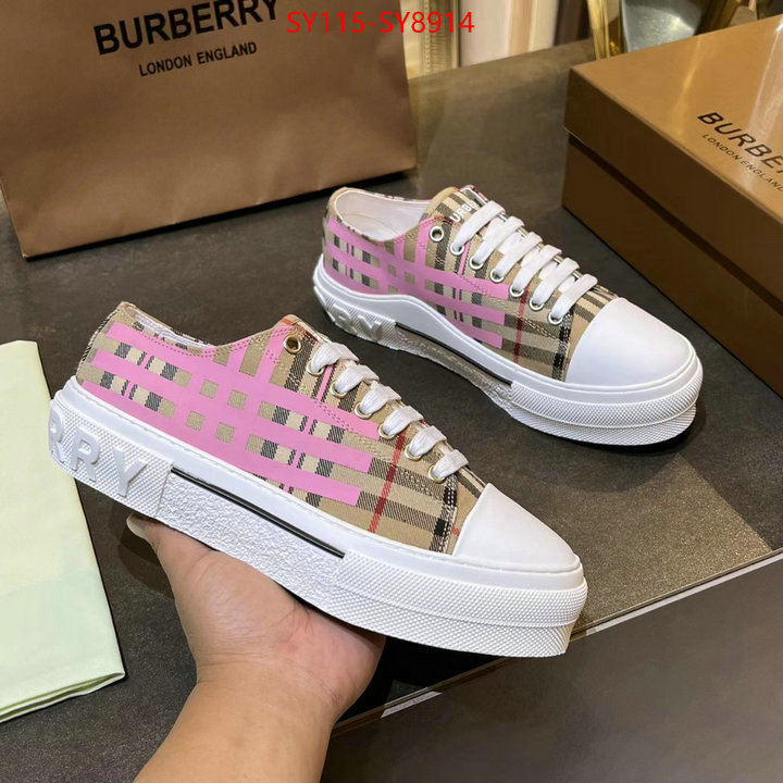 Women Shoes-Burberry how to buy replica shop ID: SY8914 $: 115USD