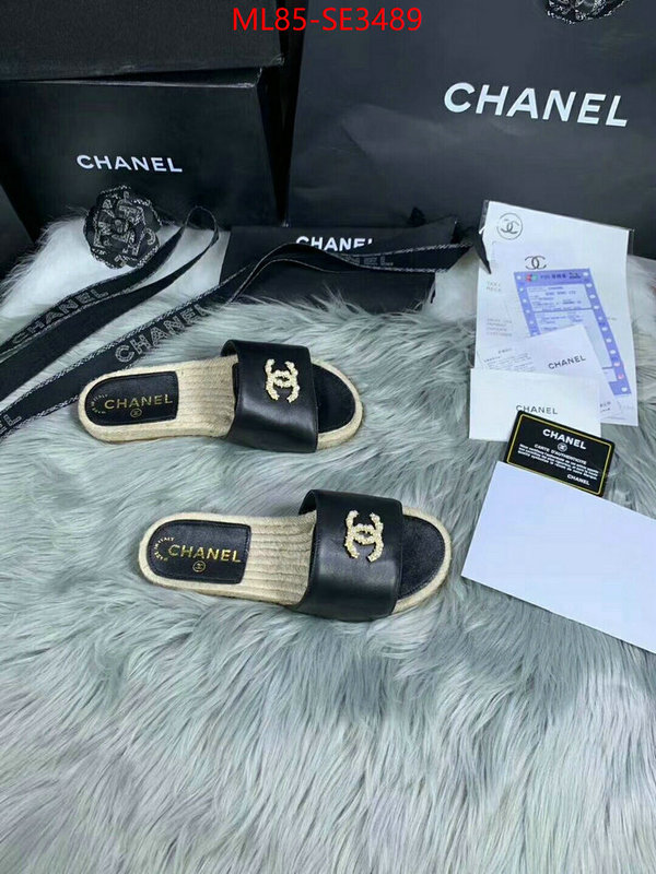 Women Shoes-Chanel good ID: SE3489 $: 85USD