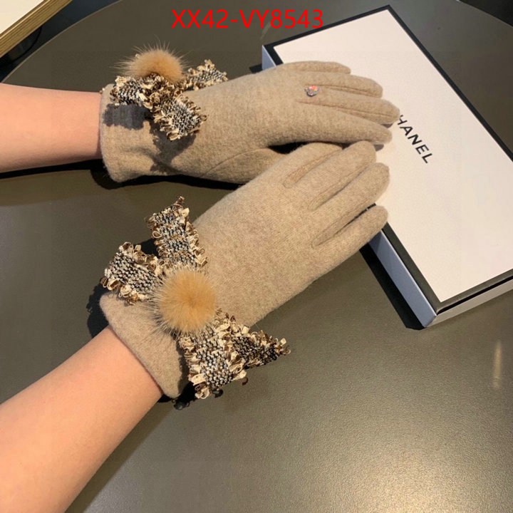 Gloves-Chanel replica wholesale ID: VY8543 $: 42USD