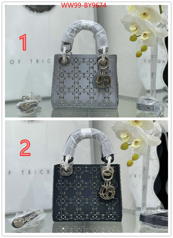 Dior Bags(4A)-Lady- fake high quality ID: BY9674 $: 99USD