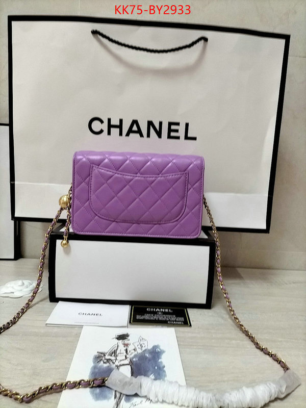 Chanel Bags(4A)-Diagonal- wholesale replica shop ID: BY2933 $: 75USD