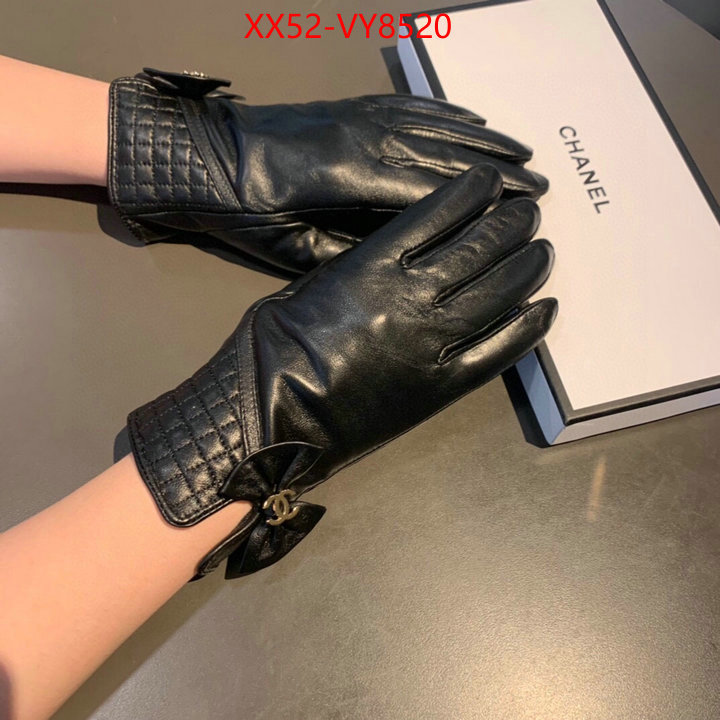 Gloves-Chanel store ID: VY8520 $: 52USD