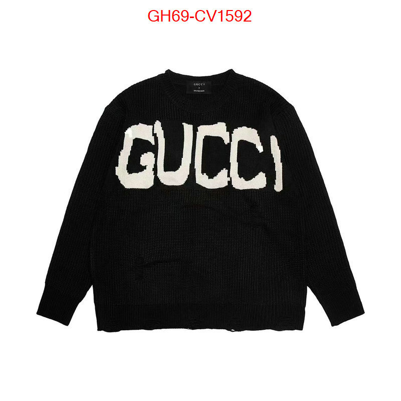 Clothing-Gucci fashion ID: CV1592 $: 69USD